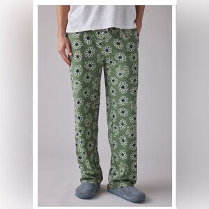 Keith Haring Flower Pattern Pajama Style Pants